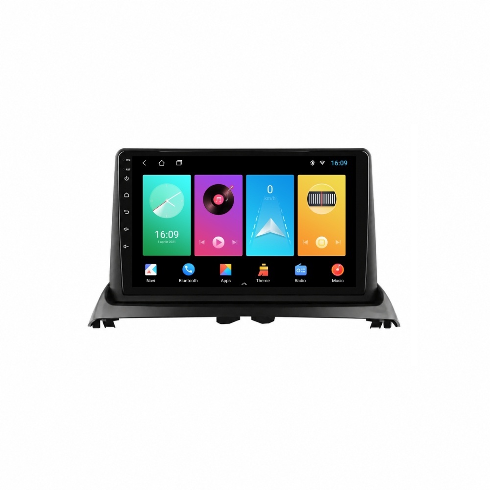 Navigatie dedicata cu Android Renault Clio II 1998 - 2005, 2GB RAM, Radio GPS Dual Zone, Display HD IPS 9" Touchscreen, Internet Wi-Fi, Bluetooth, MirrorLink, USB