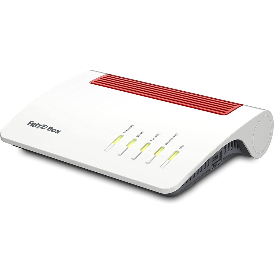 Router Wireless FRITZ!Box 7590 AX Version 2 Mesh 2.4 / 5GHz Alb