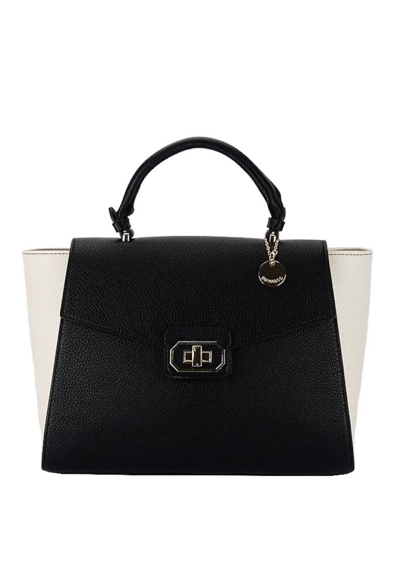 Geanta dama in doua  DHJ726-2 M11 - Negru - 22x30x15