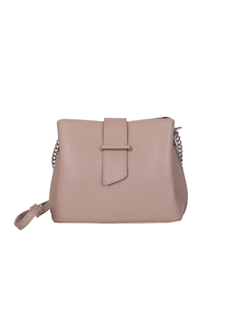 Mini poseta dama din piele Avery - Bej