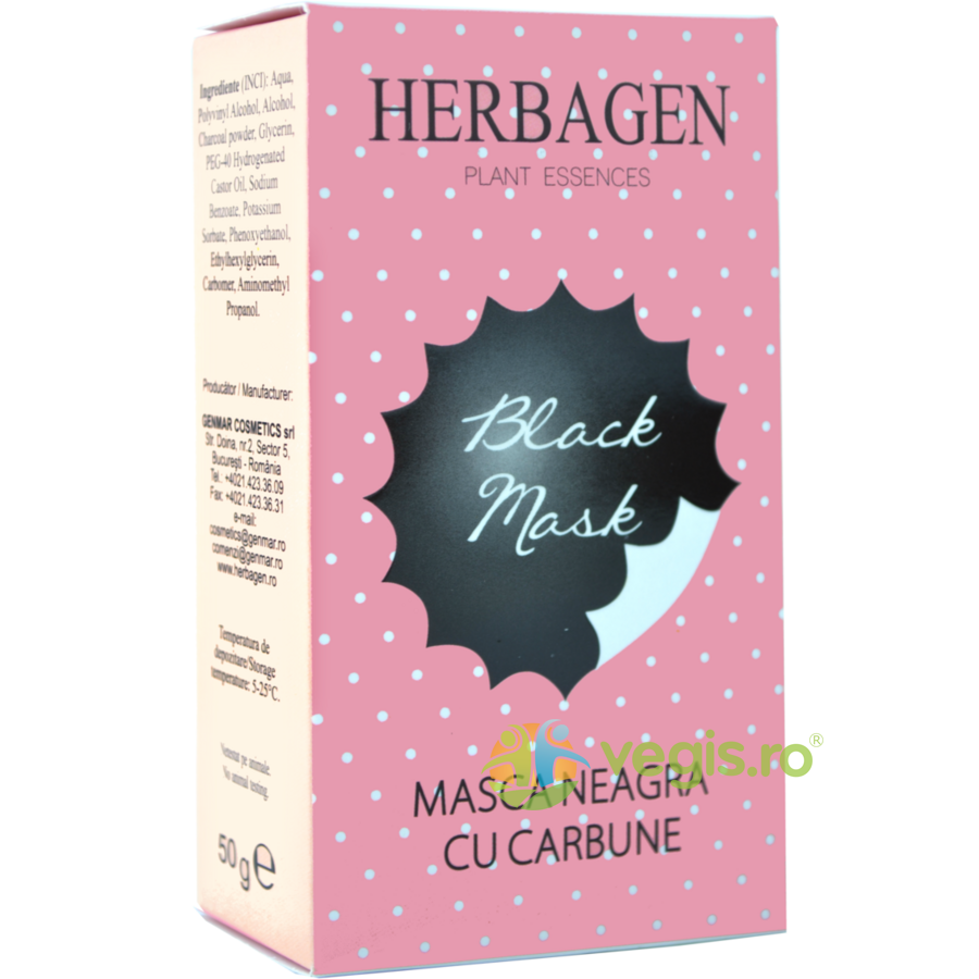 Masca Neagra cu Carbune (Black Mask) 50g