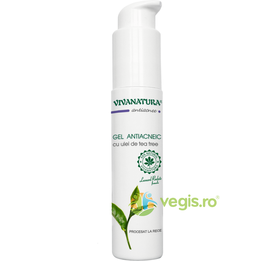 Gel Antiacneic cu Ulei de Tea Tree 45ml
