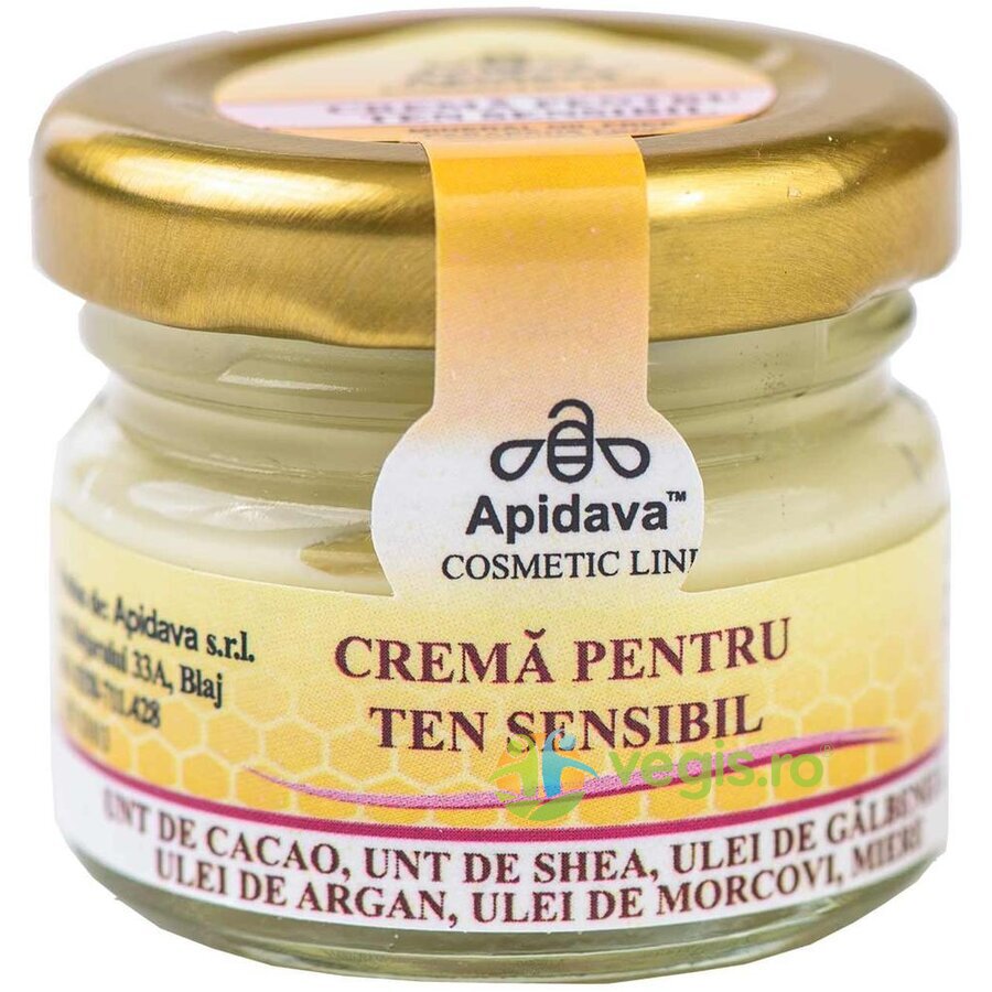 Crema pentru Ten Sensibil cu Ulei de Argan 30ml