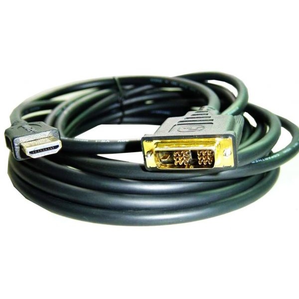 Cablu HDMI - DVI Gembird CC-HDMI-DVI-6, 1.8 metri, Bulk