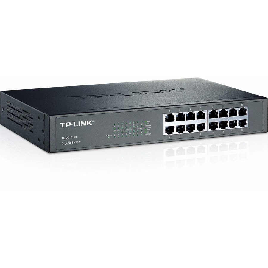 Switch Switch TL-SG1016D, 16 x 10/100/1000Mbps
