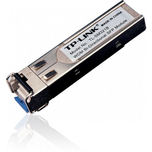 Modul SFP WDM Bi-Directional TP-LINK TL-SM321B, X:1310nm/RX:1550nm, single-mode, 10km
