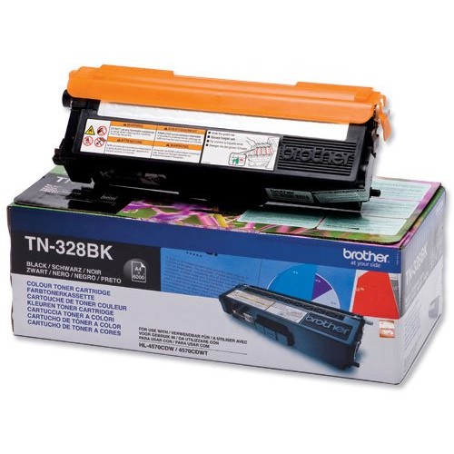 Toner laser TN328BK, negru, 6000 pag, HL4570CDW