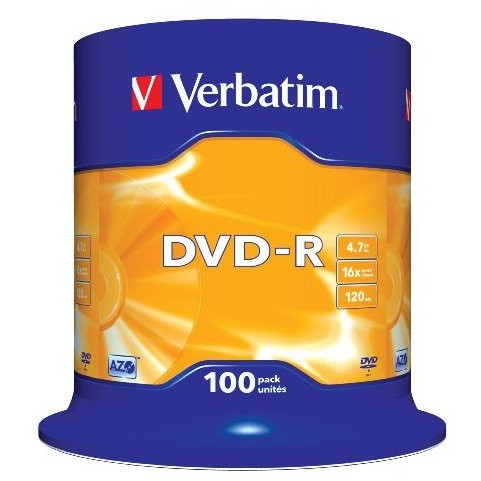 DVD-R 100 bucati, 16x, 4.7GB