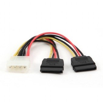 Cablu Alimentare SATA Gembird CC-SATA-PSY, 15 cm