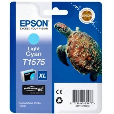 Toner inkjet Epson T1575 light cyan, 25 ml