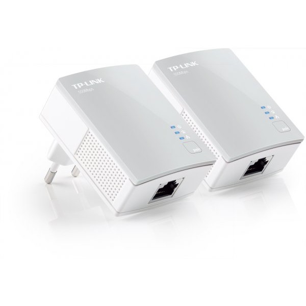 Adaptor PowerLan TL-PA4010KIT, 500 Mbps, Set 2 adaptori