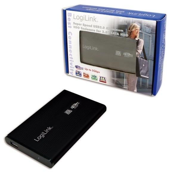 HDD Rack UA0106, SATA, 2.5 inch, USB 3.0, negru