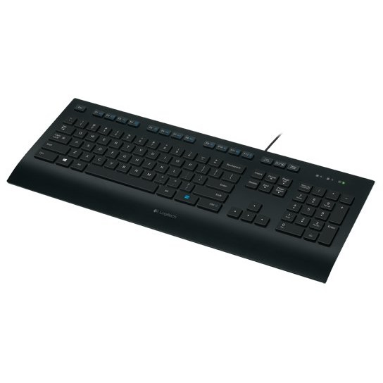 Tastatura K280e cu fir, USB, neagra