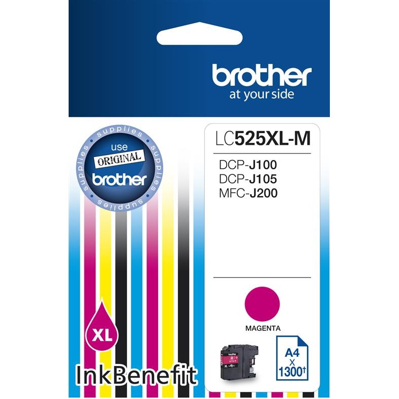 toner inkjet LC525XLM, Magenta, 1300 pag