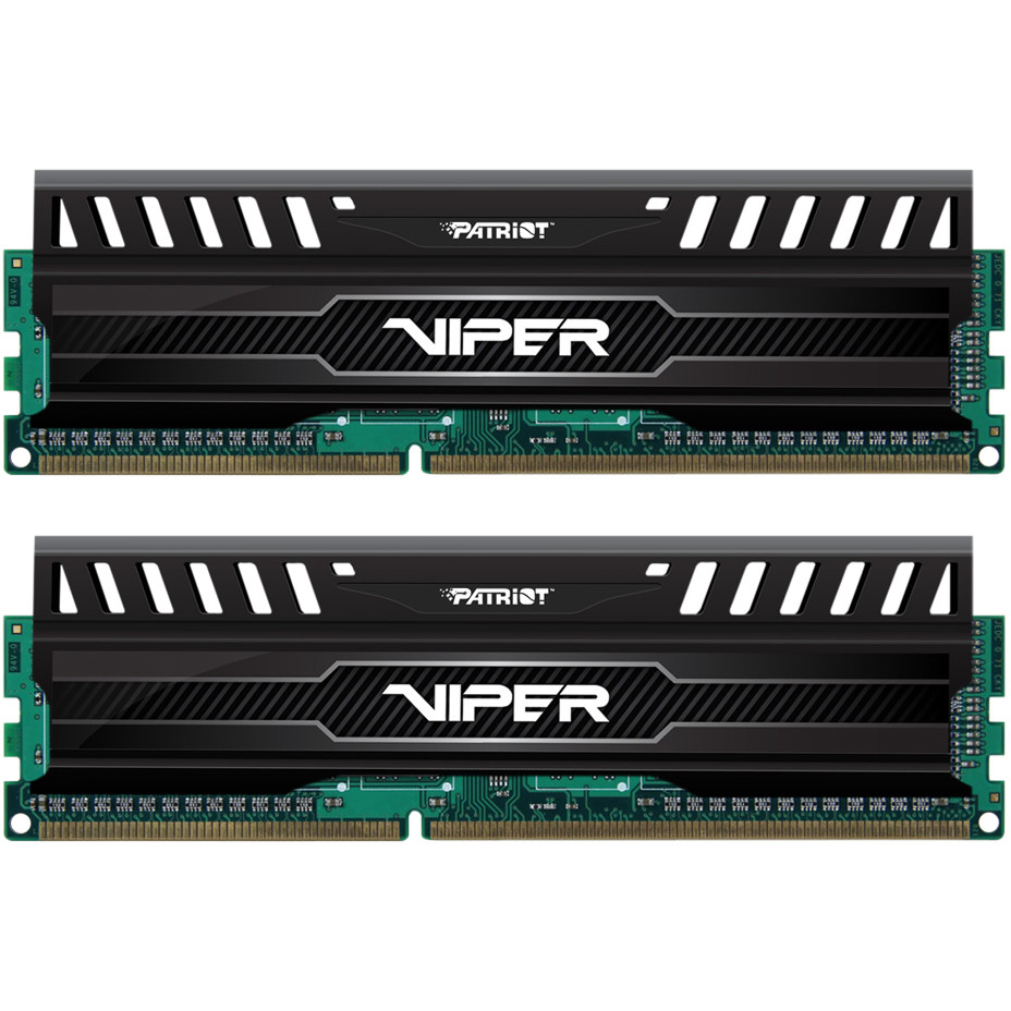 Memorie Viper 3 Series, Black Mamba, 2x8 GB DDR3, 1866 MHz, CL 10, negru