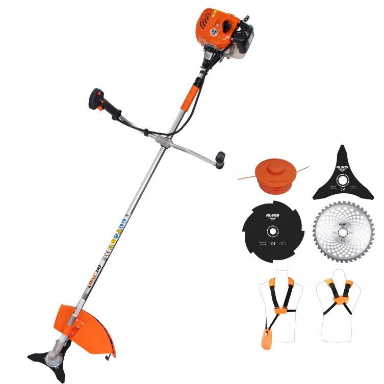 Motocoasa DAC 210,  1.7 CP, Motor TEZ, 2 timpi, 200 mm,