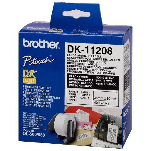 Hartie foto Banda etichete adresa mari 38MM X 90MM X 400 DK11208