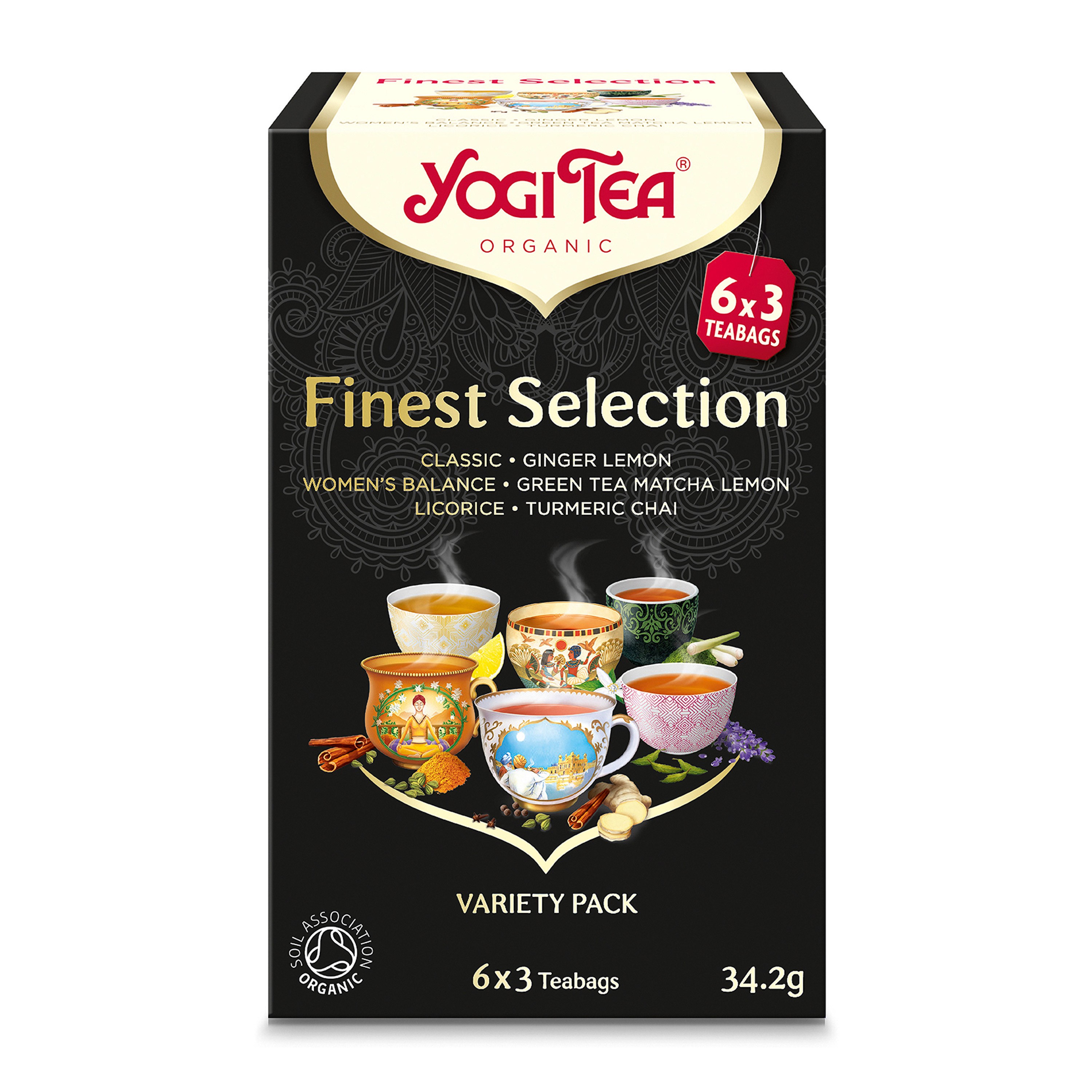 Selectie de ceaiuri bio Finest Selection, 34.2g Yogi Tea