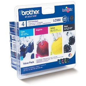 Pachet 4 tonere Brother LC980VALBP - DCP145C