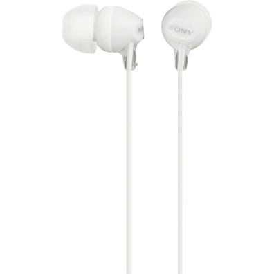 Casti MDR-EX15LP in-ear, albe