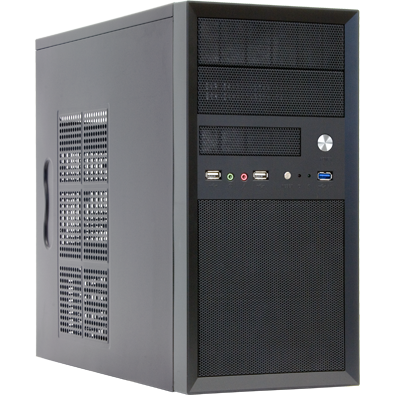 Carcasa Mesh CT-01B-OP, mini ATX, neagra, fara sursa