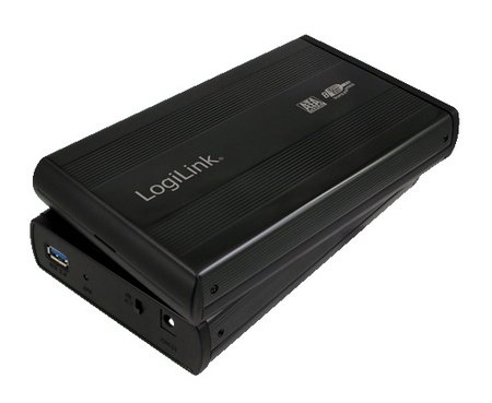 Logilink HDD ENCLOSER;SATA  la USB 2.0, Aluminiu UA0041B