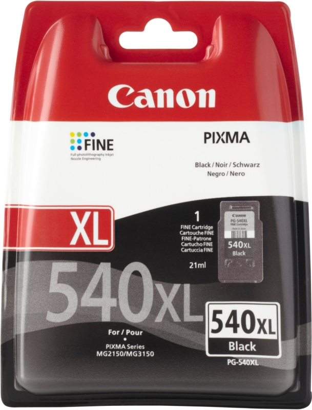 Cartus cerneala Original Canon PG-540XL Negru, compatibil MG2150/3150 (BS5222B005AA)