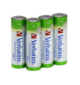 ACUMULATOR VERBATIM AA NiMH 2500mAh blister 4PK (49941)