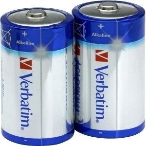 BATERIE VERBATIM  D ALKALINE 2PK (49923)