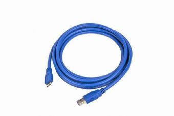 Cablu de date USB3.0 AM la micro USB BM, lungime cablu: 1.8m, bulk, Albastru, GEMBIRD (CCP-mUSB3-AMBM-6)