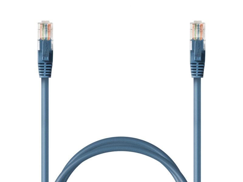 CABLU UTP Patch cord cat. 5E,  20m, TP-Link (TL-EC530EM)  albastru