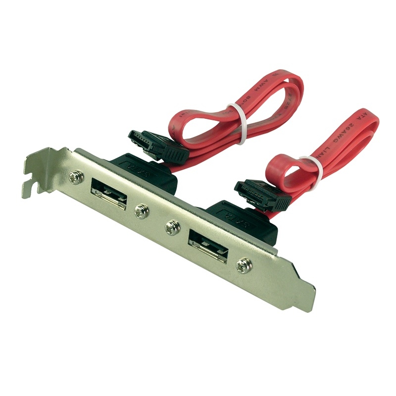 e-SATA Bracket 2 Port, 0,5m  (CS0006)