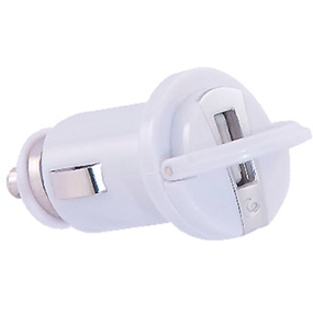 Alimentator auto iPad, micro size, White (MICROCBRUSBIPAD)