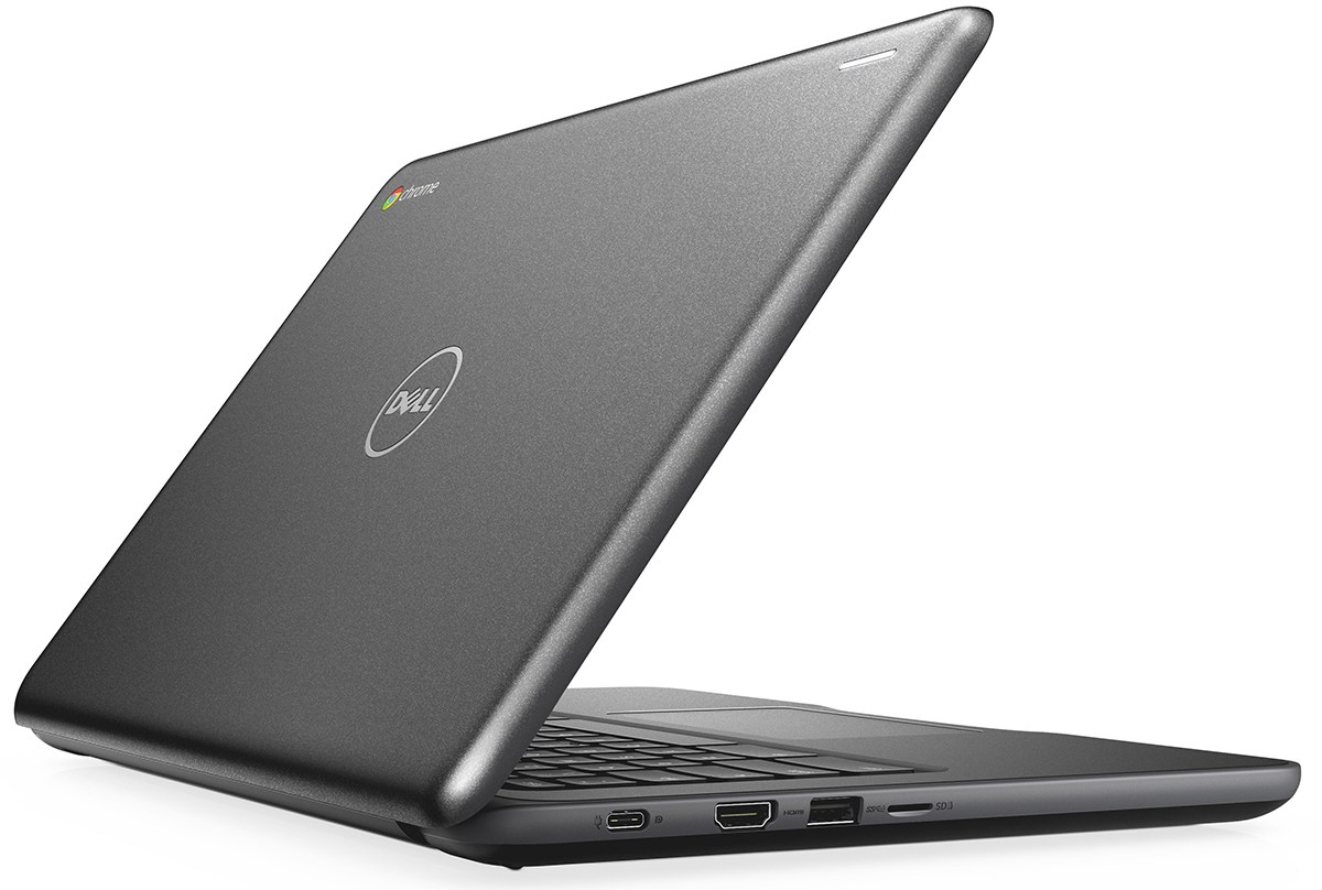 Laptop DELL,  Chromebook 13 3380, Intel Celeron C3855, 1.6 GHz, HDD: 16 GB, RAM: 4 GB, video: Intel HD Graphics, 13.3' HD
