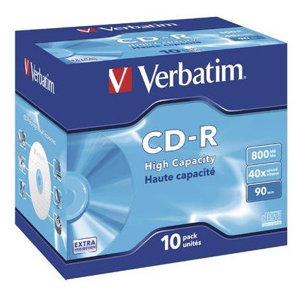 CD-R Verbatim 1 bucata, 40x, 800MB