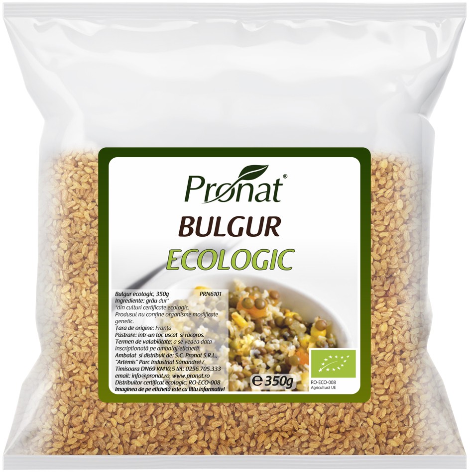 Bulgur bio, 350g Pronat