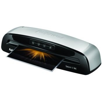 Fellowes Saturn 3i ,A4 ,125 microni ,negru / gri