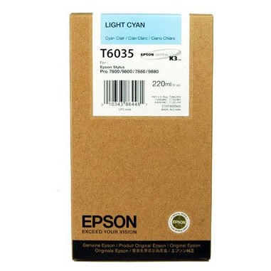 Toner inkjet Epson T6035 Light Cyan, 220ml