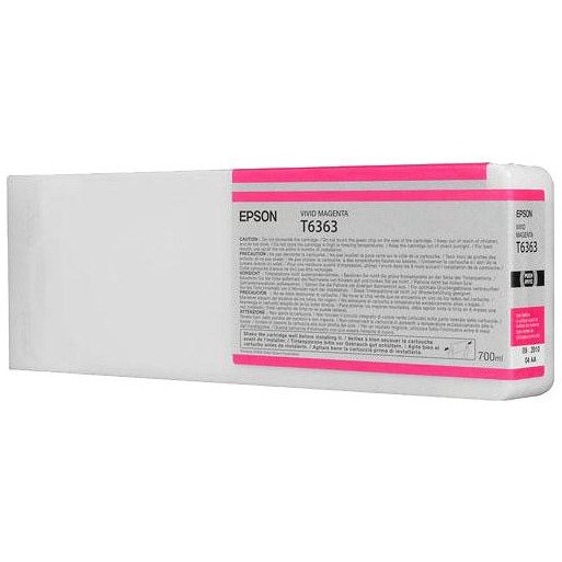 Toner inkjet Epson T6363 Vivid magenta, 700ml