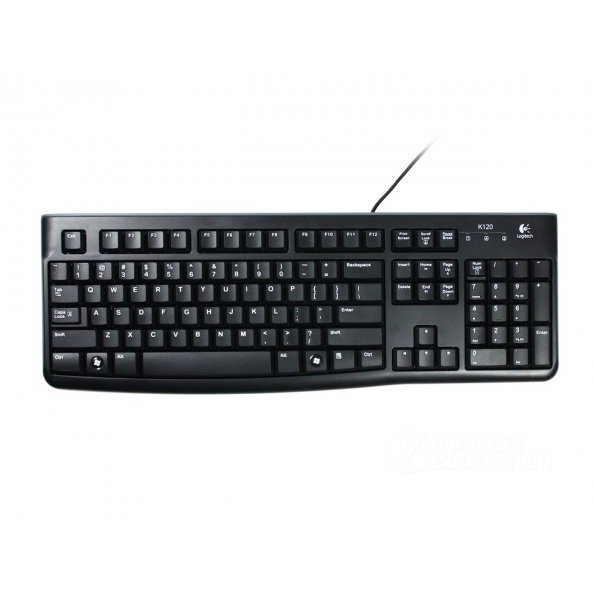 Tastatura K120 - business thin, USB 2.0, OEM
